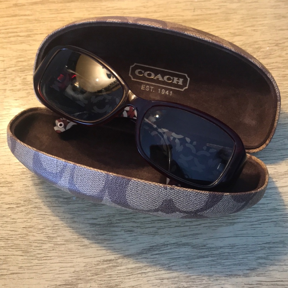 Coach Prescription Sunglasses S2009 Burgundy